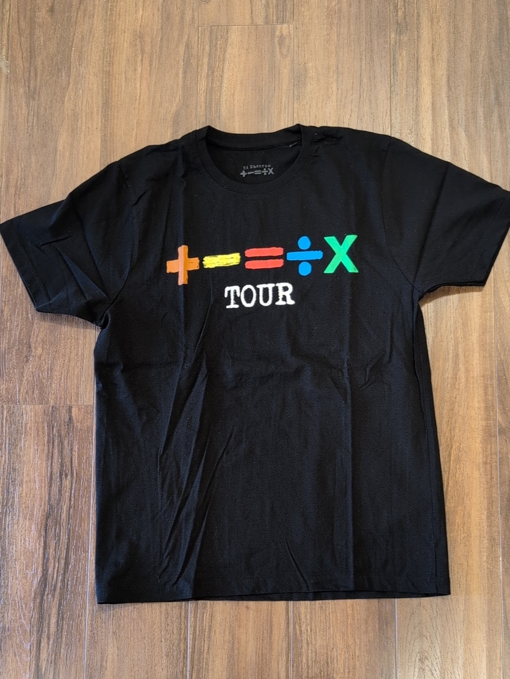 Ed Sheeran Mathematics Tour Graphic Tee Mumbai India Mahalaxmi Race Course 2024
